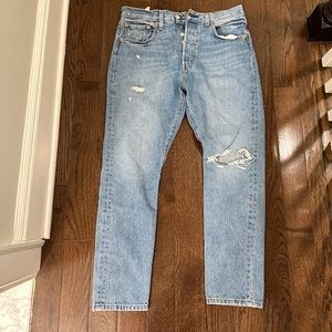 Levi’s blue denim jeans